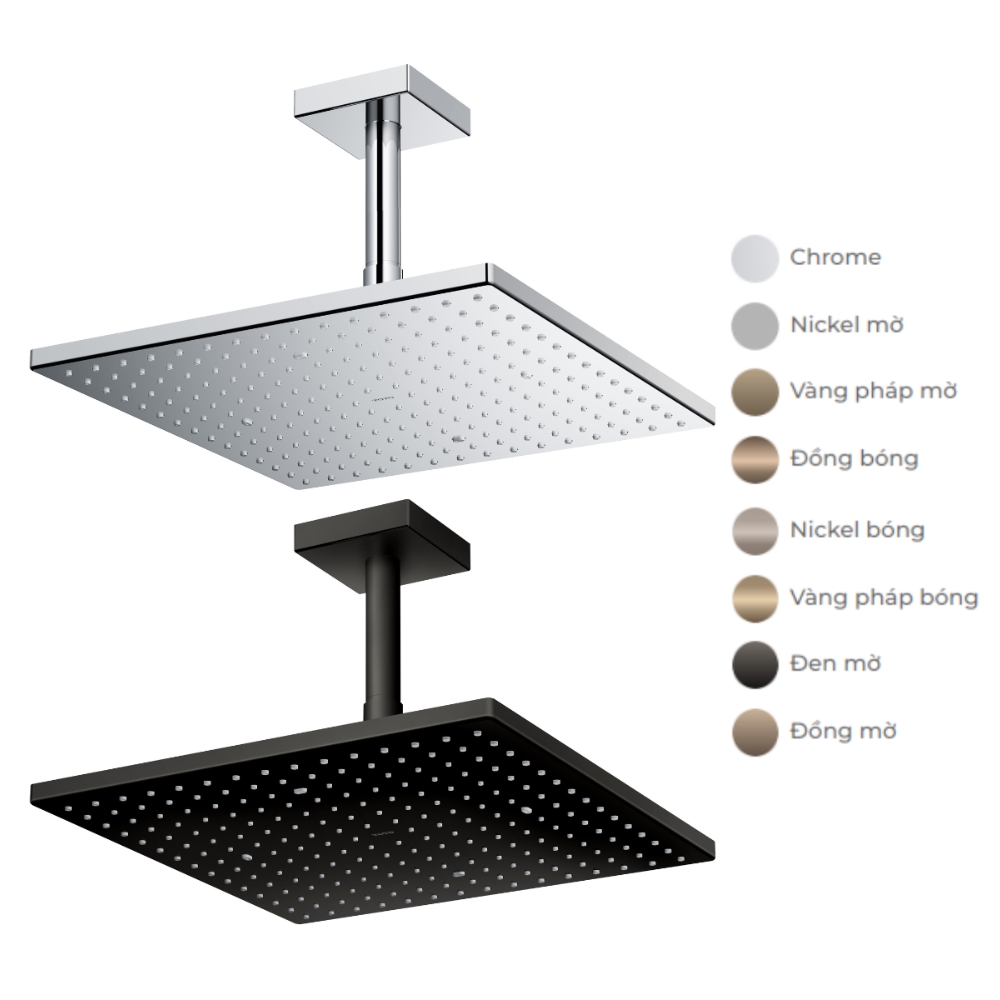 Bát sen tắm gắn trần TOTO TBW08003A1 (vuông, 300 mm) TBW08003A1