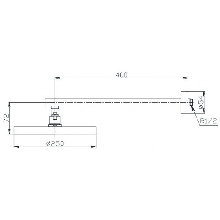 Bát sen tắm gắn tường TOTO TX488SZ (tròn, 250mm) TX488SZ - 2