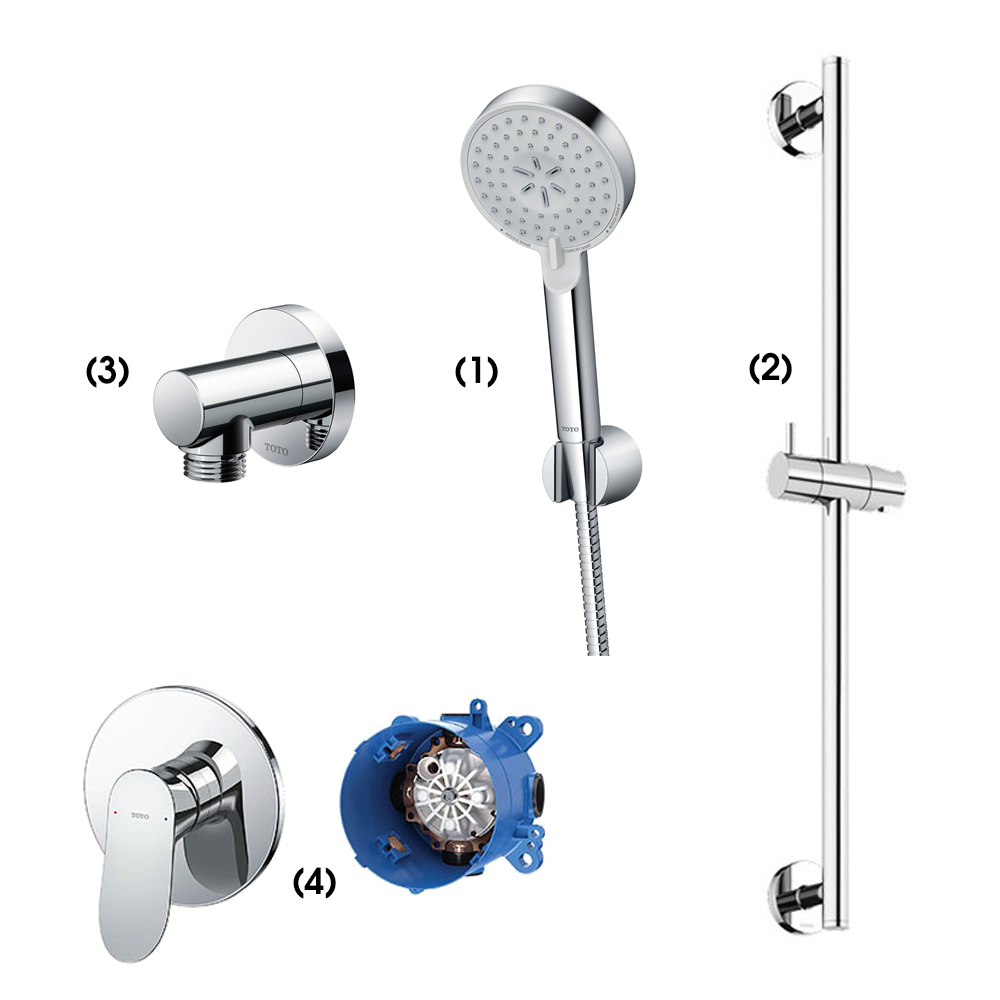 Set sen tắm âm tường 1 đường nước nóng lạnh TOTO TBW07009A TBW01016B TBW01014B TBG01303BA TBN01001B TBW07009A/TBW01016B/TBW01014B/TBG01303BA/TBN01001B