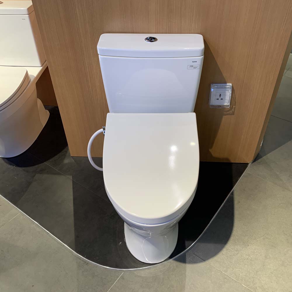 Bồn cầu TOTO CS735DE4 2 khối nắp rửa cơ TCW1211A CS735DE4#XW - 3