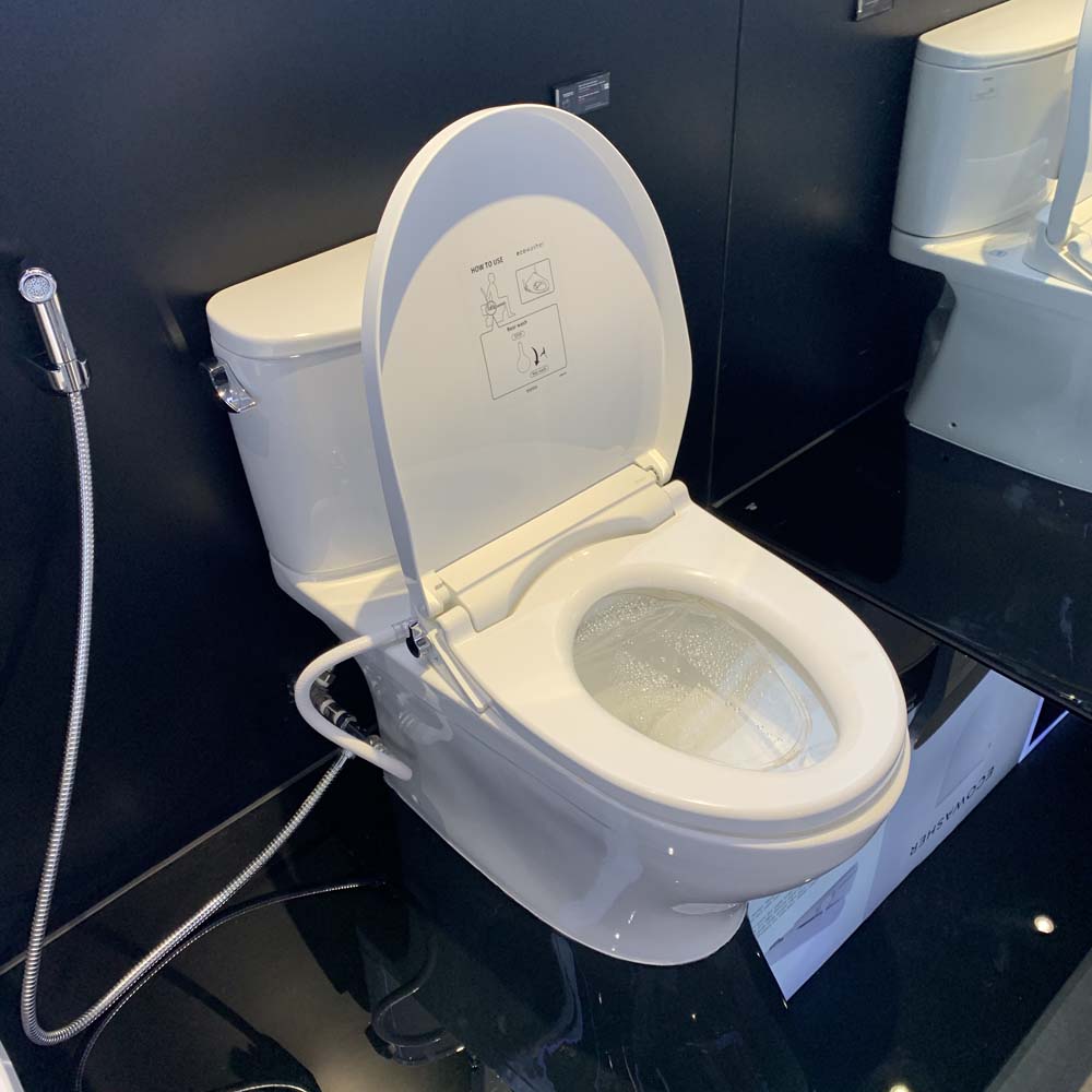 Bồn cầu TOTO CS767RE2 2 khối nắp rửa cơ TCW07S CS767RE2#XW - 5