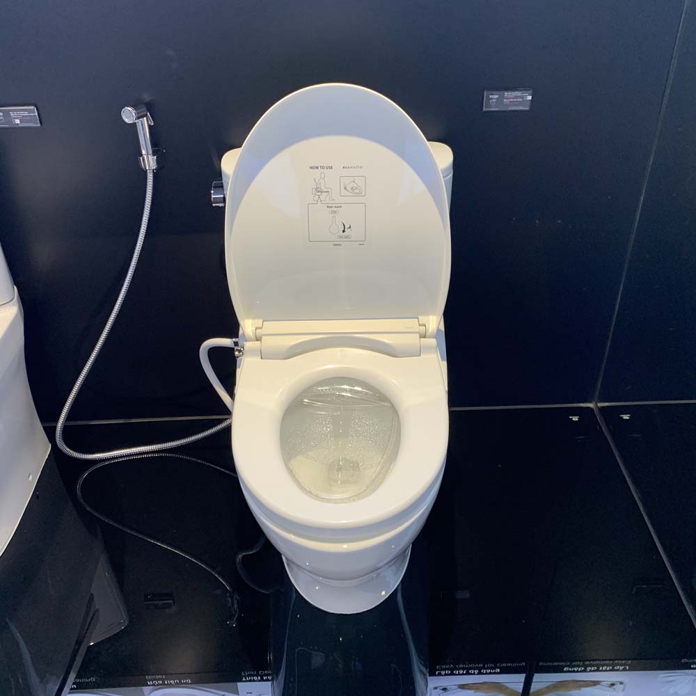 Bồn cầu TOTO CS767RE2 2 khối nắp rửa cơ TCW07S CS767RE2#XW - 6