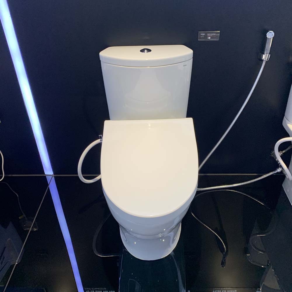 Bồn cầu TOTO CS838DE4 2 khối nắp rửa cơ TCW1211A CS838DE4#XW - 4