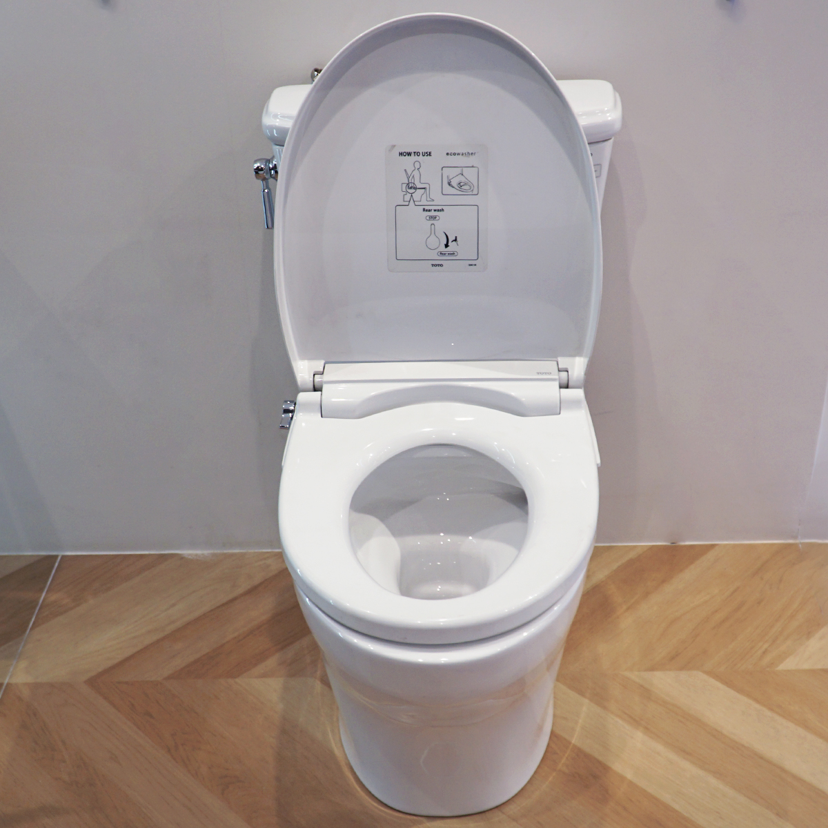 Bồn cầu TOTO CS986GE2 2 khối nắp rửa cơ TCW07S CS986GE2#XW - 6