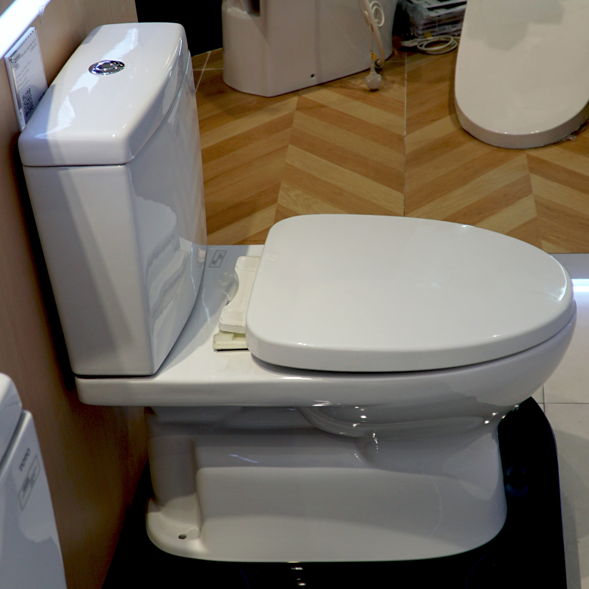 Bồn cầu 2 khối TOTO CS320DRT3 nắp đóng êm TC385VS CS320DRT3#W - 3