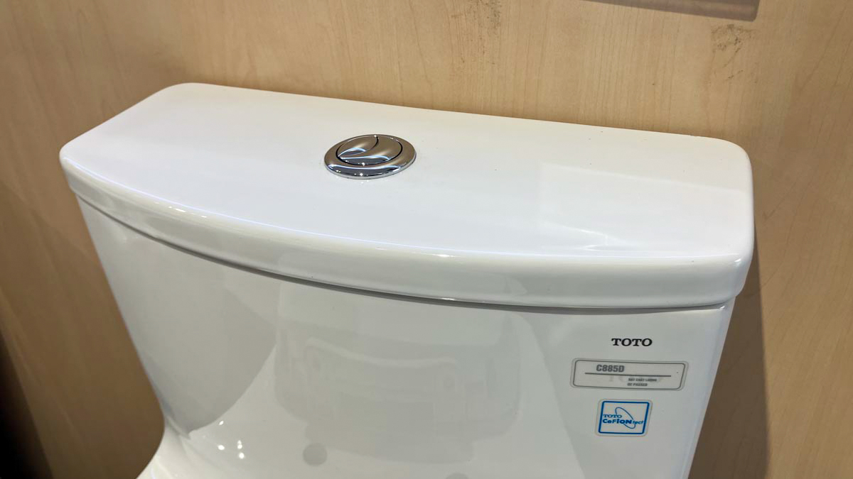 Bồn cầu 1 khối TOTO MS885DT2 nắp đóng êm TC393VS MS885DT2#XW - 3