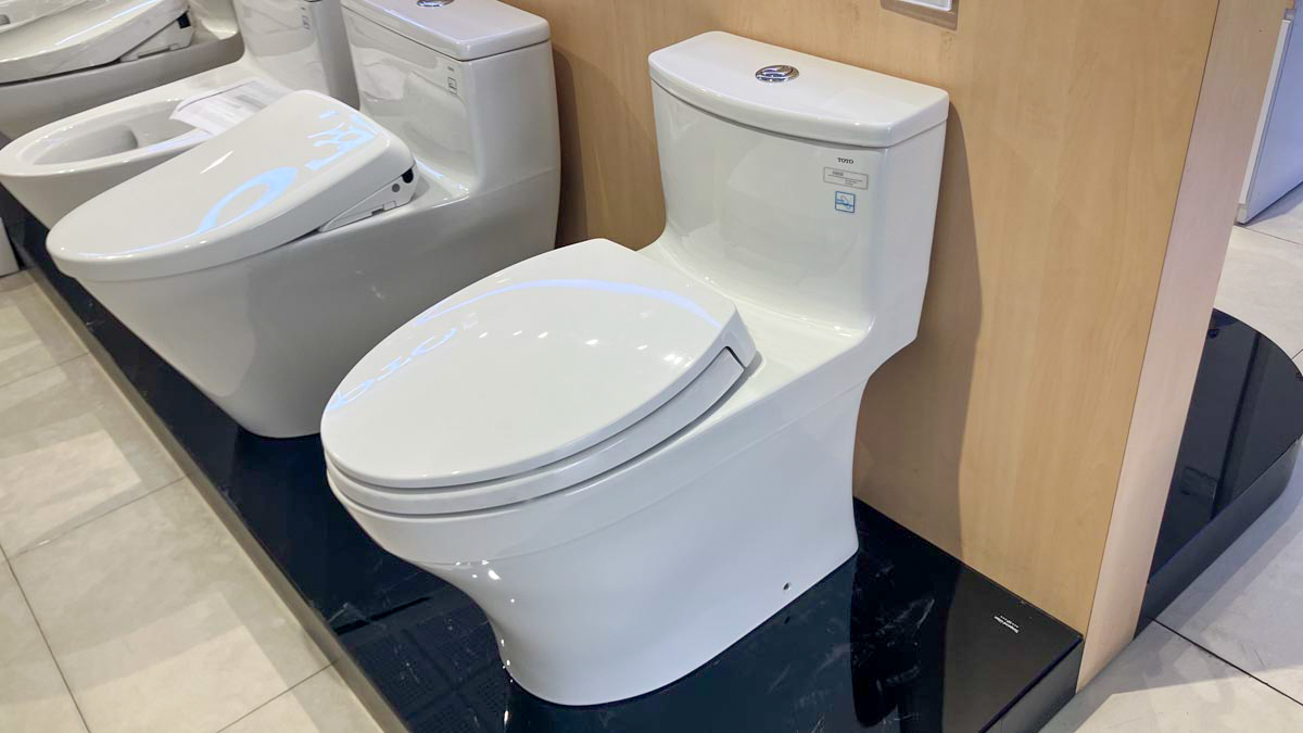 Bồn cầu 1 khối TOTO MS885DT2 nắp đóng êm TC393VS MS885DT2#XW - 6