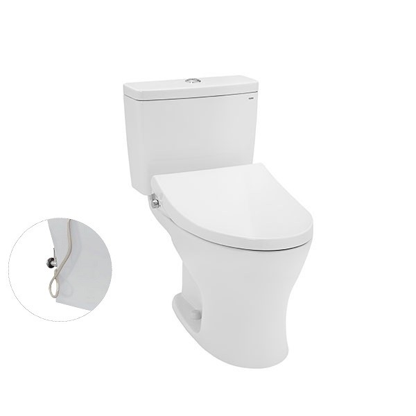 Bồn cầu TOTO CS735DE4 2 khối nắp rửa cơ TCW1211A CS735DE4#XW