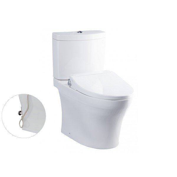 Bồn cầu TOTO CS769DRE2 2 khối nắp rửa cơ TCW07S CS769DRE2#XW