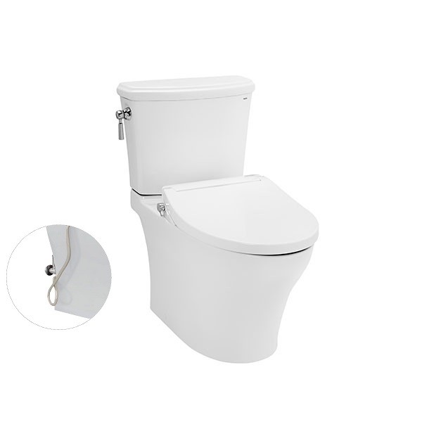 Bồn cầu TOTO CS986GE2 2 khối nắp rửa cơ TCW07S CS986GE2#XW