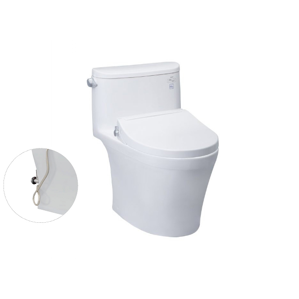 Bồn cầu TOTO MS887RE2 1 khối nắp rửa cơ TCW07S MS887RE2#XW