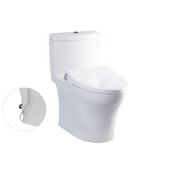 Bồn cầu TOTO MS889DRE2 1 khối nắp rửa cơ TCW07S MS889DRE2#XW