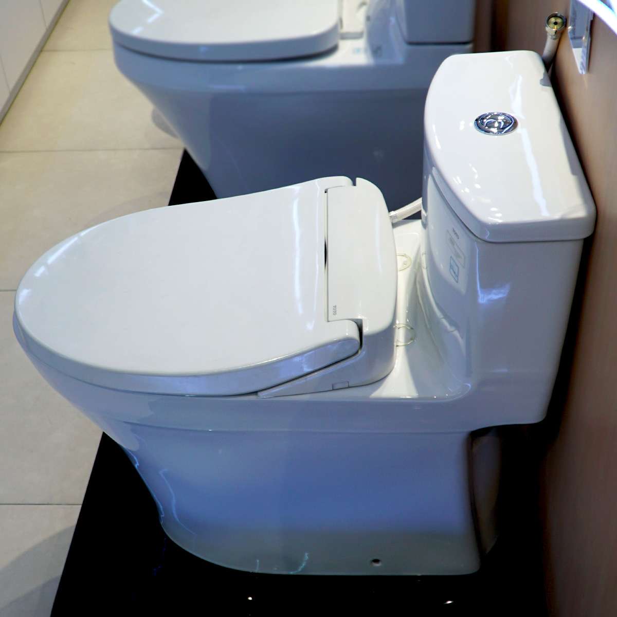 Bồn cầu TOTO MS885DE2 1 khối nắp rửa cơ TCW07S MS885DE2#XW - 3