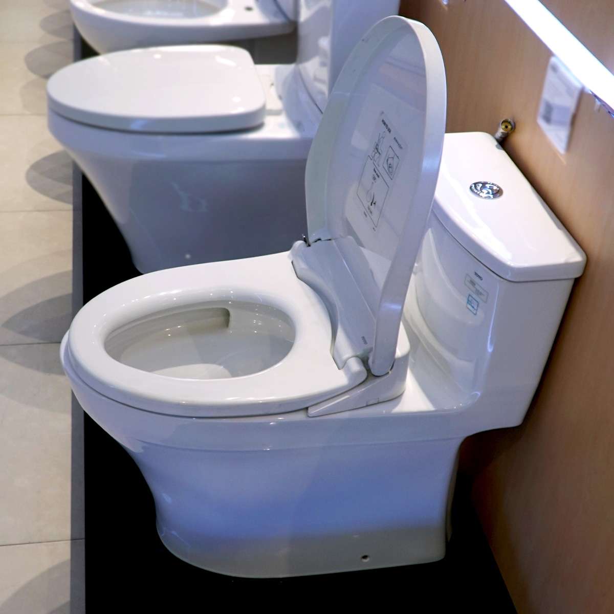 Bồn cầu TOTO MS885DE2 1 khối nắp rửa cơ TCW07S MS885DE2#XW - 6