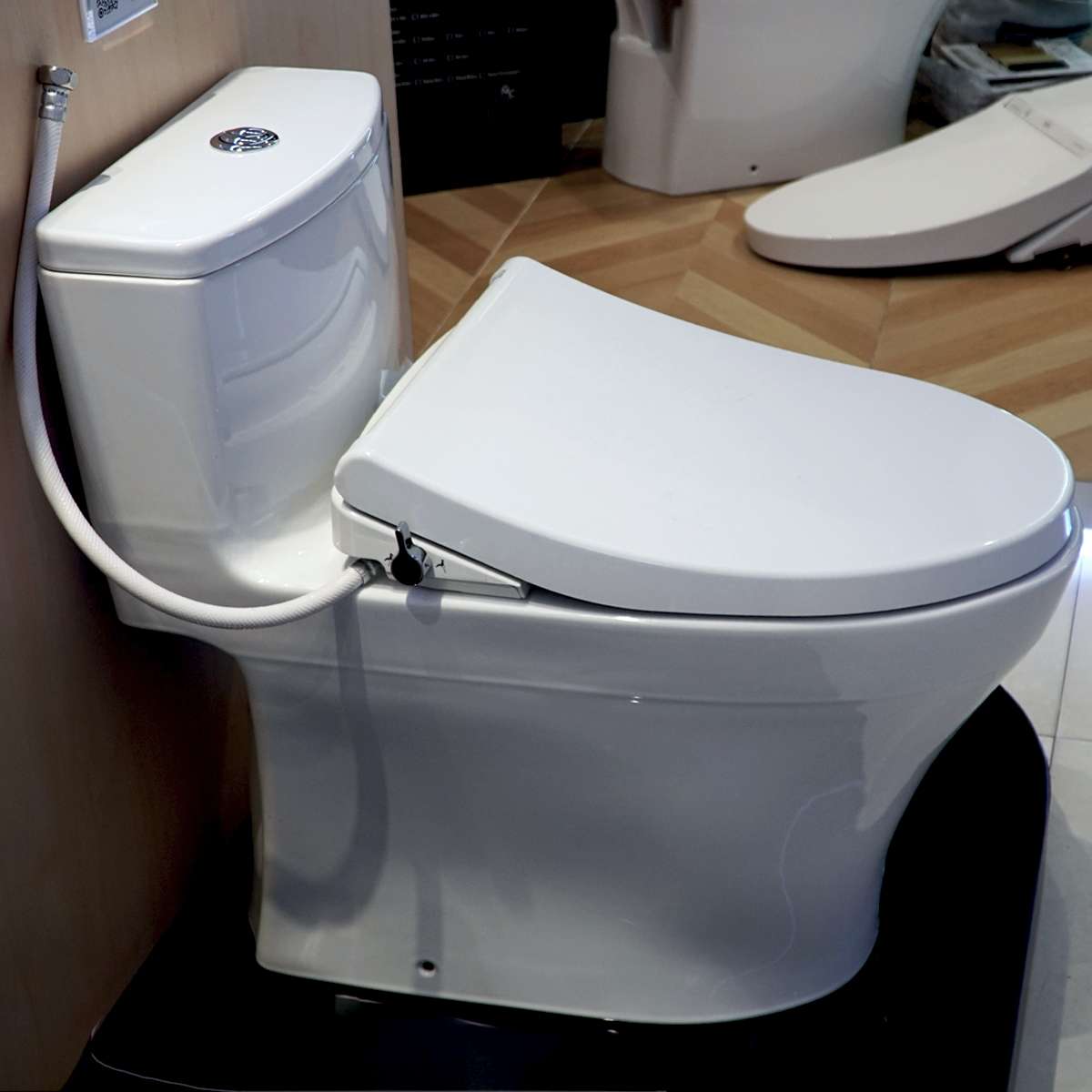 Bồn cầu TOTO MS885DE4 1 khối nắp rửa cơ TCW1211A MS885DE4#XW - 3