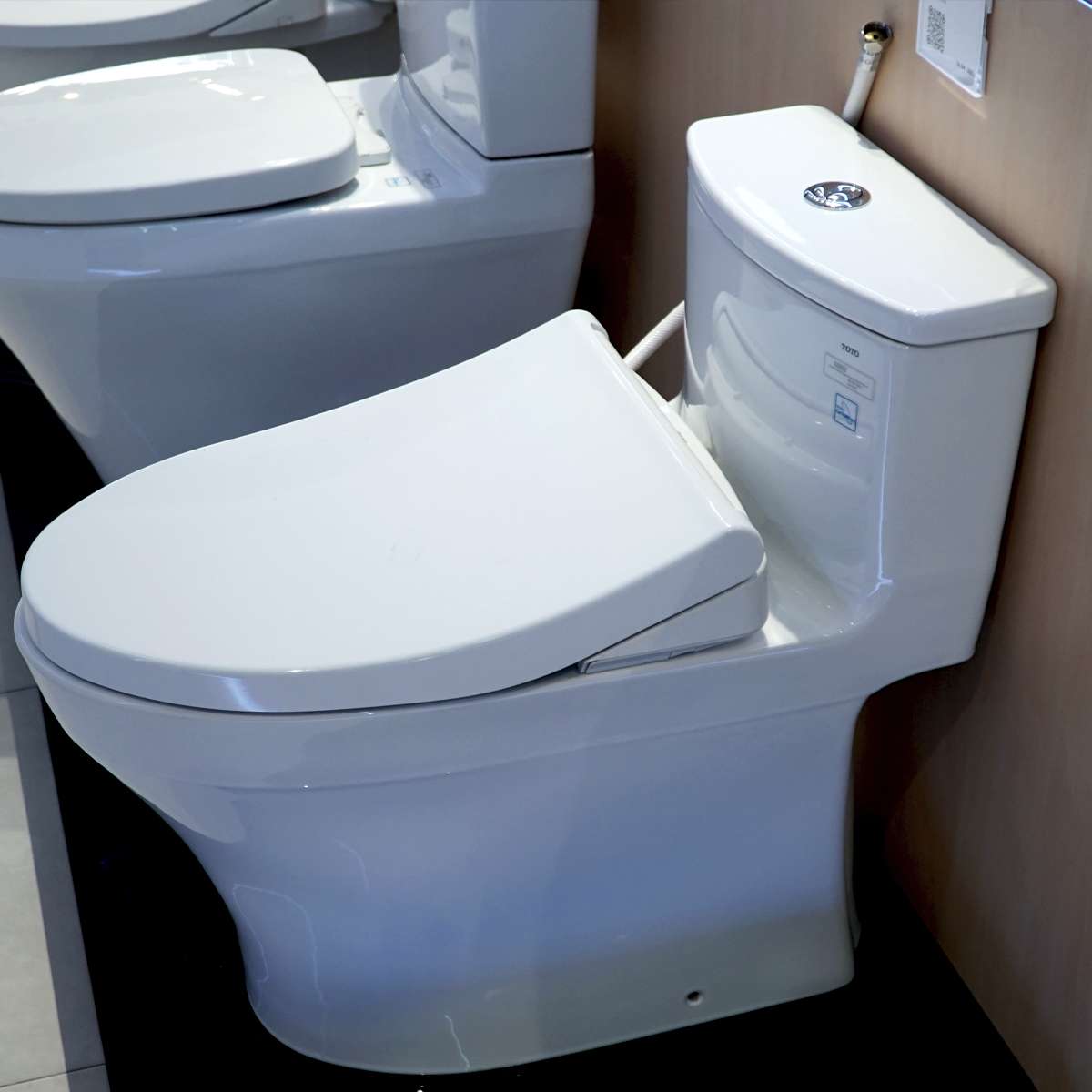 Bồn cầu TOTO MS885DE4 1 khối nắp rửa cơ TCW1211A MS885DE4#XW - 4