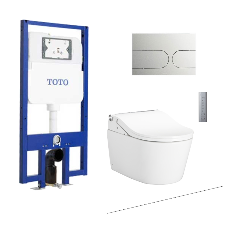 Bồn cầu treo tường điện tử RW (giấu dây) TOTO CW542HME5U TCF801CZ WH172AT MB175M CW542HME5U#NW1/TCF801CZ#NW1/WH172AT/MB175M#SS