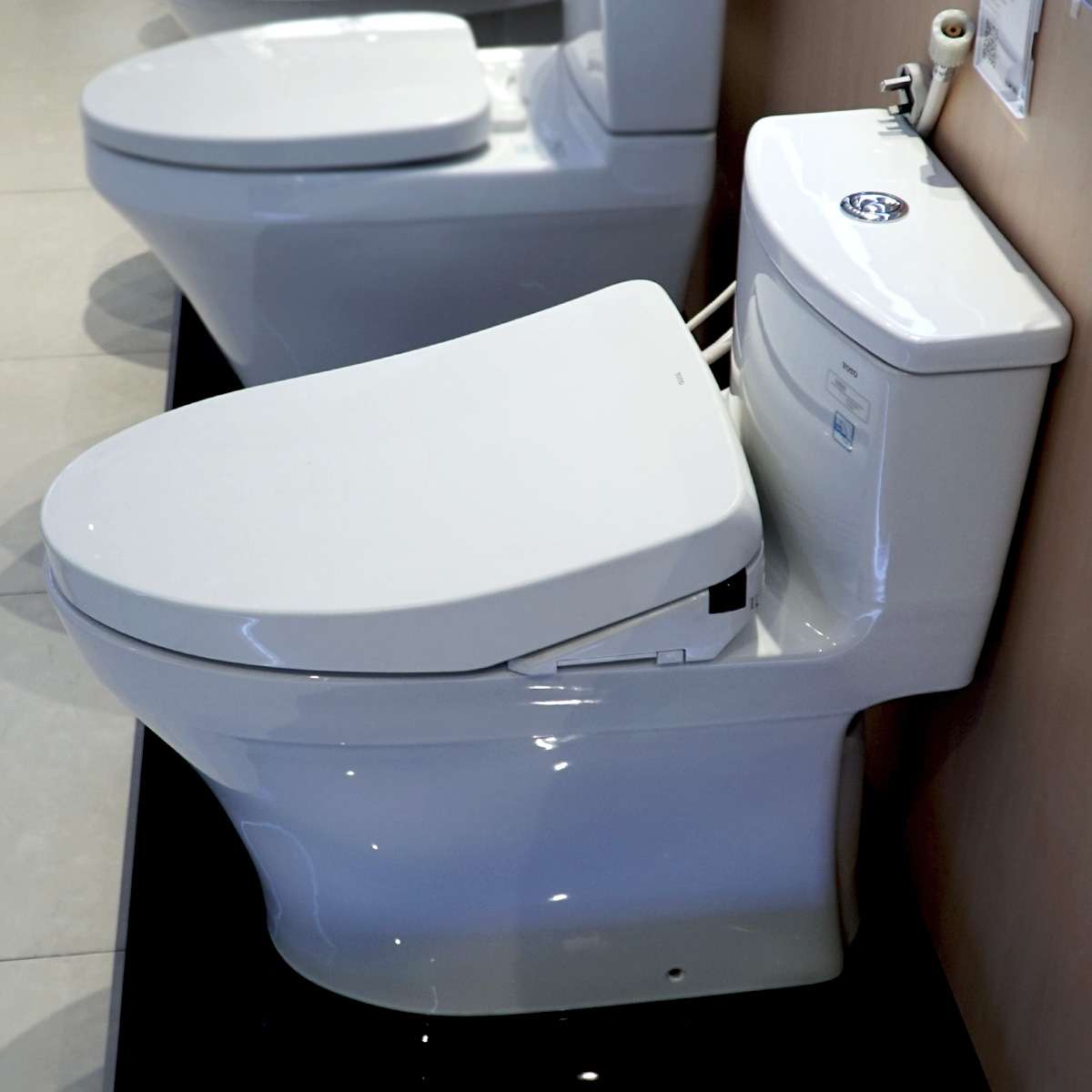 Bồn cầu TOTO MS885DW11 1 khối nắp điện tử Washlet S7 TCF4911Z MS885DW11#XW - 3