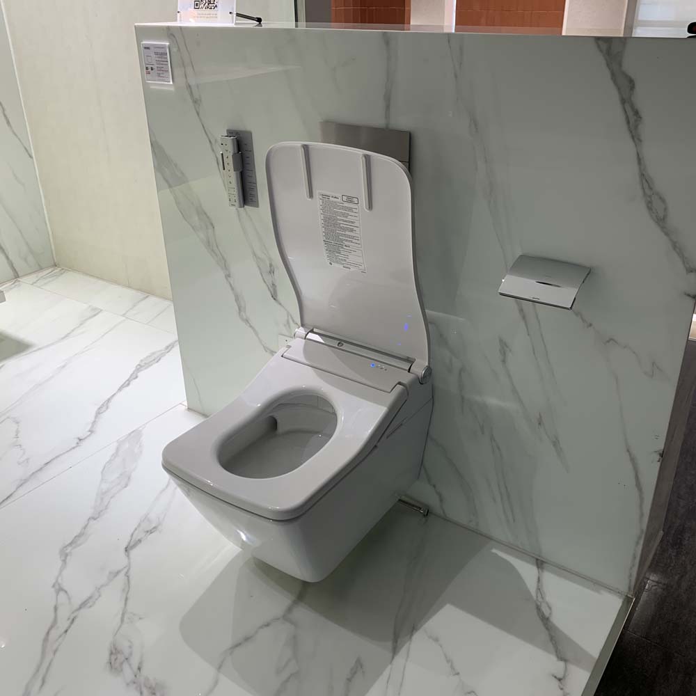 Bồn cầu treo tường điện tử SW (giấu dây) xả tự động TOTO CW522EA TCF804C2Z WH172AAT MB171M CW522EA#NW1/TCF804C2Z#NW1/WH172AAT/MB171M#SS - 3