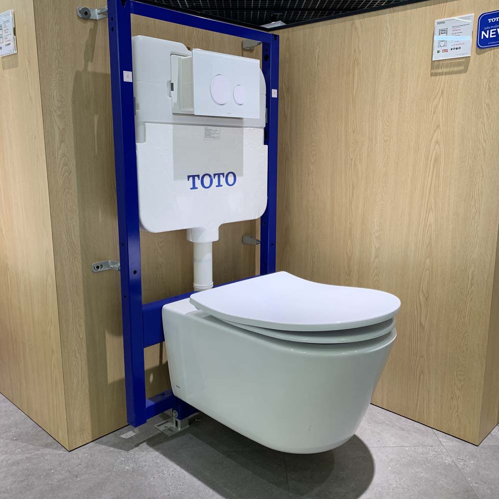 Bồn cầu treo tường nắp êm TOTO CW542ME5U TC513A WH172A MB175M CW542ME5U#NW1/TC513A/WH172A/MB175M#SS - 5