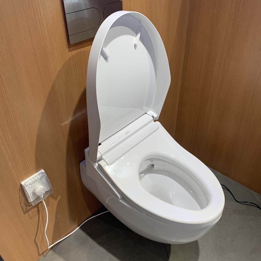 Bồn cầu treo tường điện tử (giấu dây) C5 TOTO CW812REA TCF24460AAA WH172AT TCA465 MB176GH CW812REA#W/TCF24460AAA#NW1/WH172AT/TCA465/MB176G#WH - 4