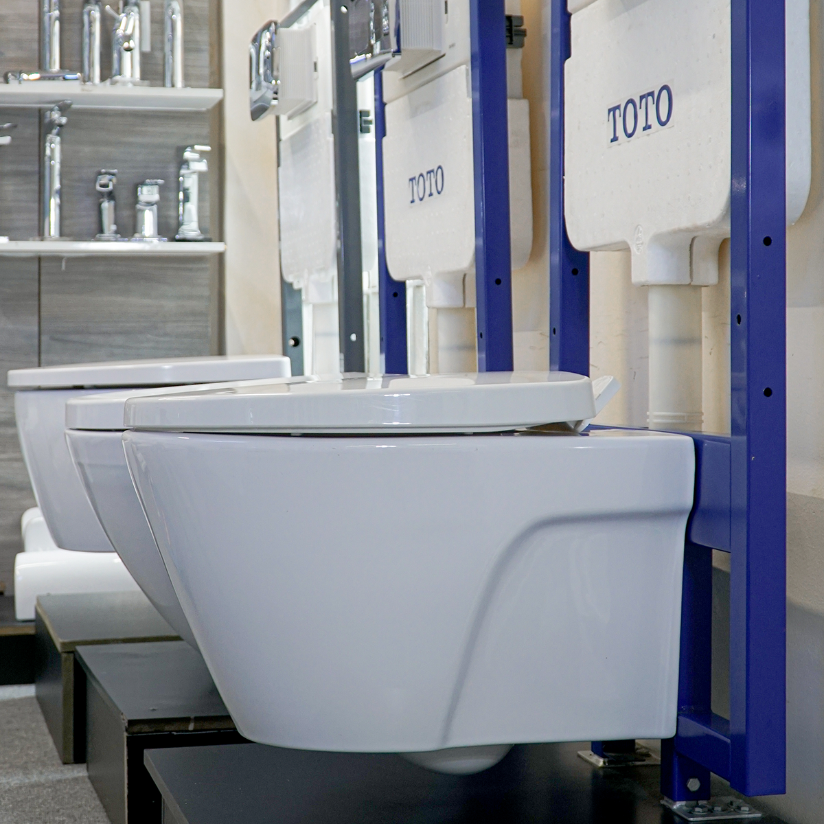 Bồn cầu treo tường nắp êm TOTO CW822RA TC385VS WH172A MB175M CW822RA#W/TC385VS#W/WH172A/MB175M#SS - 2