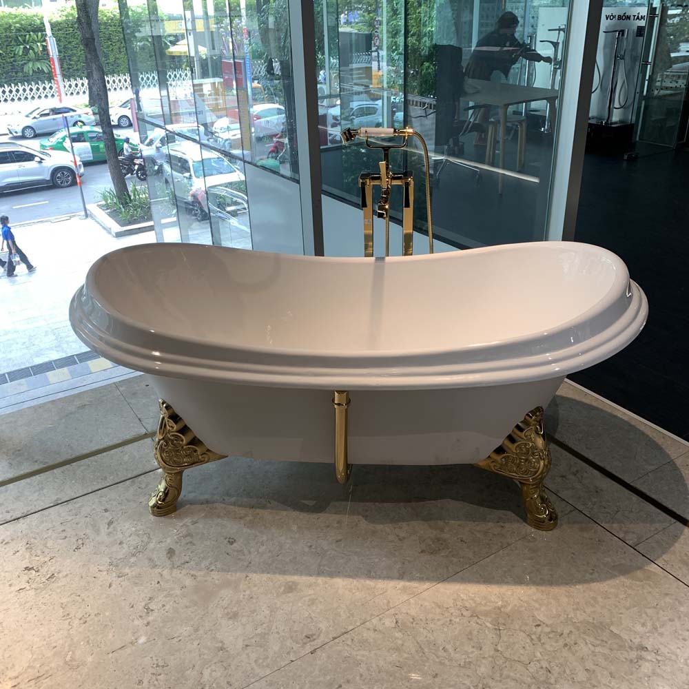 Bồn tắm đặt sàn TOTO FBY1756PTGE#W gang tráng men 1m7 - 3