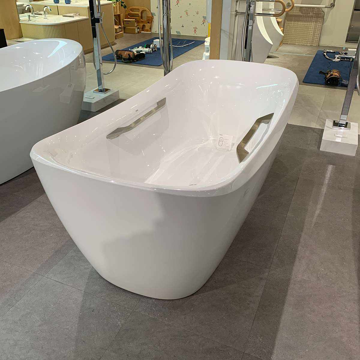 Bồn tắm đặt sàn TOTO PJY1734HPWEN-GW kèm bộ xả TVBF412 - 3