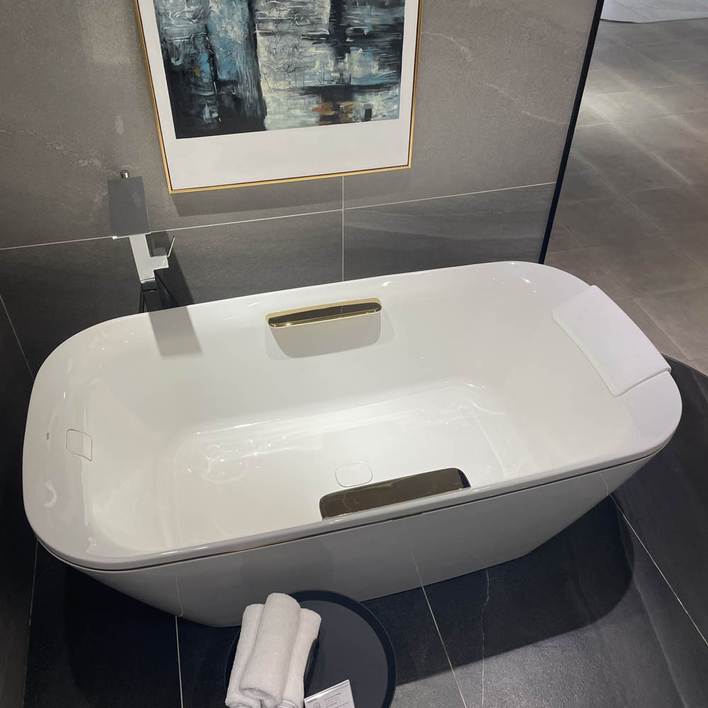 Bồn tắm đặt sàn TOTO PJY1886HPWMGE#GW GALALATO 1m8 tay vịn - 3