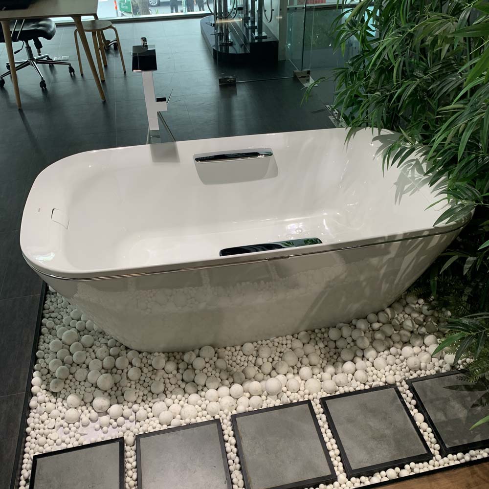 Bồn tắm đặt sàn TOTO PJY1886HPWMNE#GW GALALATO 1m8 tay vịn - 3