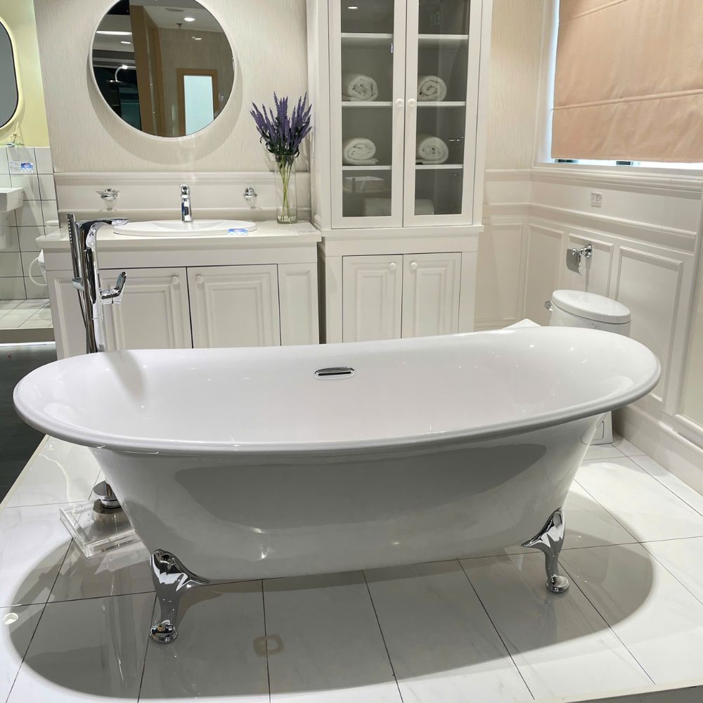 Bồn tắm đặt sàn TOTO PPY1806PWNE#S ngọc trai 1m8 - 3