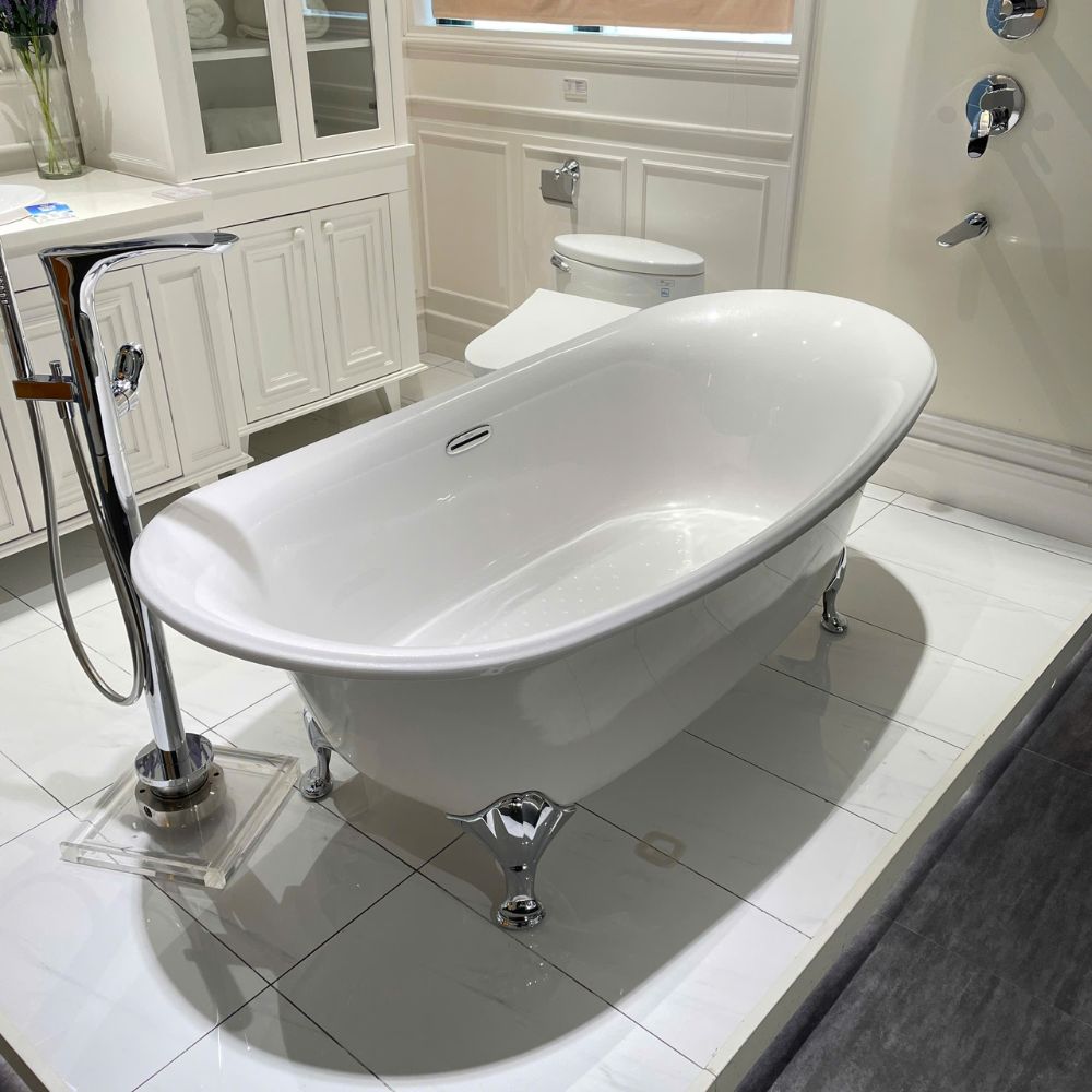 Bồn tắm đặt sàn TOTO PPY1806PWNE#S ngọc trai 1m8 - 4