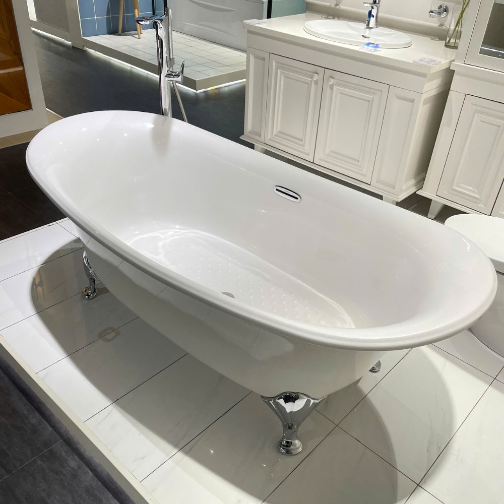 Bồn tắm đặt sàn TOTO PPY1806PWNE#S ngọc trai 1m8 - 5