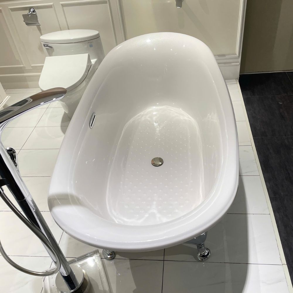 Bồn tắm đặt sàn TOTO PPY1806PWNE#S ngọc trai 1m8 - 6