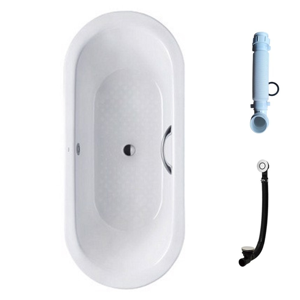 Bồn tắm TOTO FBYN1710CPE kèm bộ xả TVBF412, tay vịn DB505R-3B