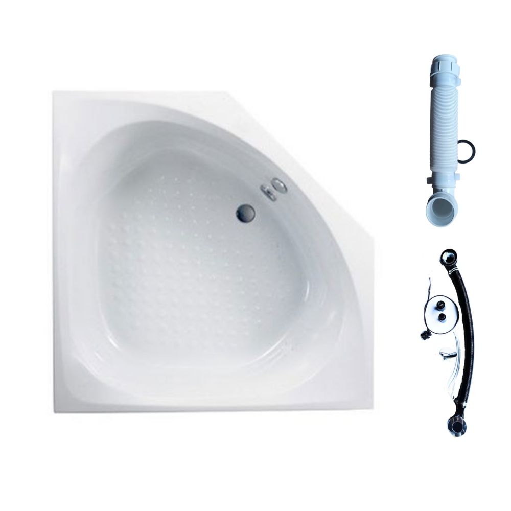 Bồn tắm TOTO PAY1300PE kèm bộ xả TVBF412, tay vịn DB505R-2B