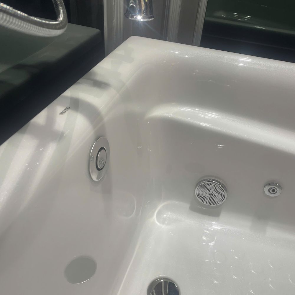 Bồn tắm TOTO PPYK1760ZRHPNE#P ngọc trai 1m7 tay vịn - 4