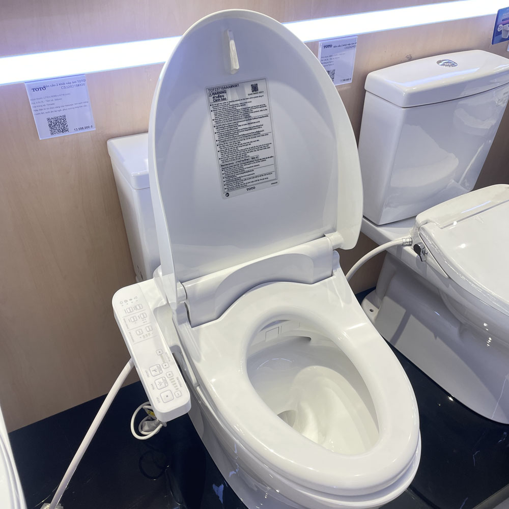 Nắp bồn cầu thông minh TOTO TCF23710AAA (W18) Washlet C2 cơ bản TCF23710AAA#NW1 - 4