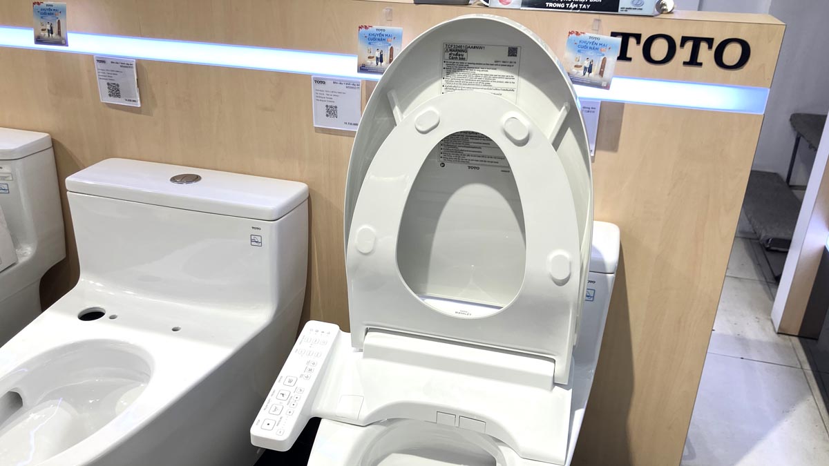Nắp bồn cầu thông minh Washlet S2 TOTO TCF33461GAA (W24) TCF33461GAA#NW1 - 5