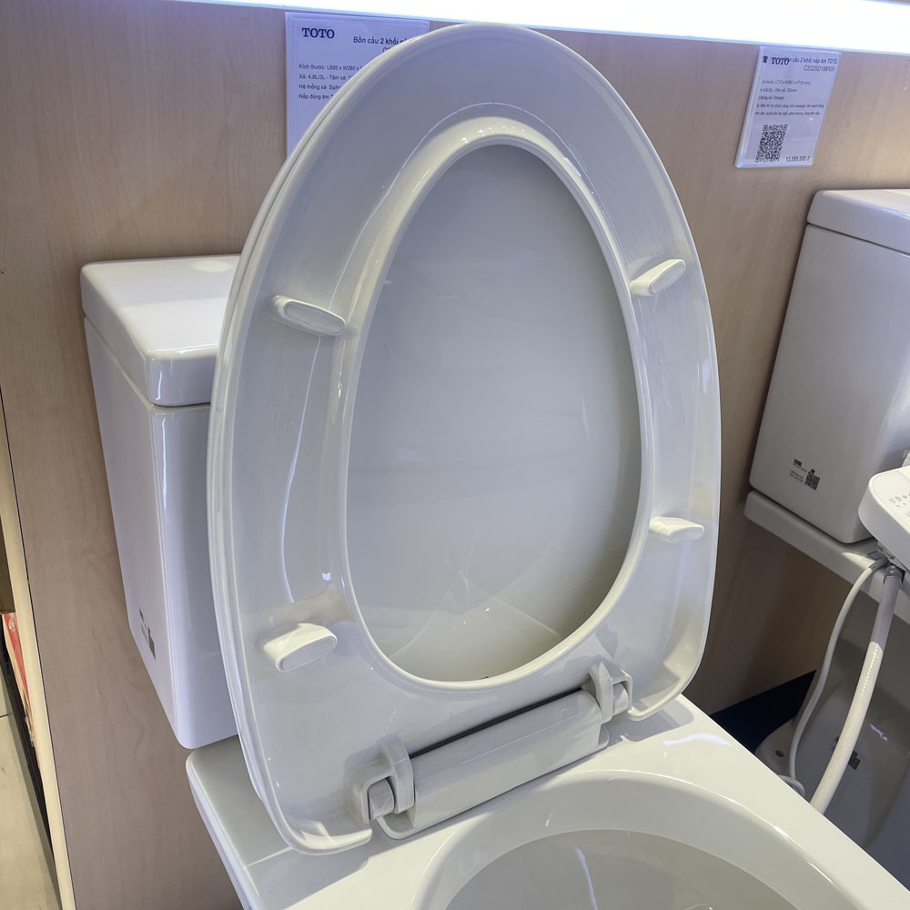 Nắp bồn cầu đóng êm TOTO TC395VS (T10) TC395VS#W - 6