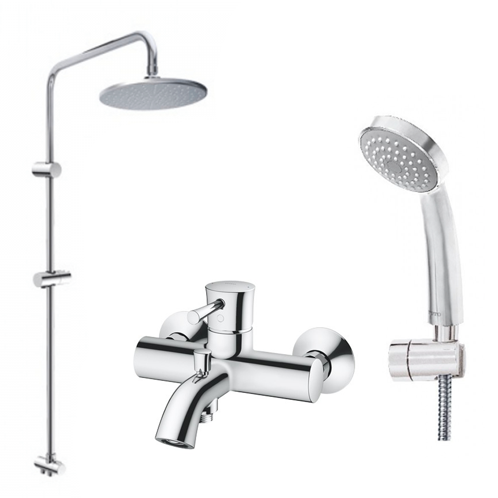 Bộ sen cây tắm nóng lạnh TOTO DM907CS TBS02302V DGH104ZR DM907CS/TBS02302V/DGH104ZR