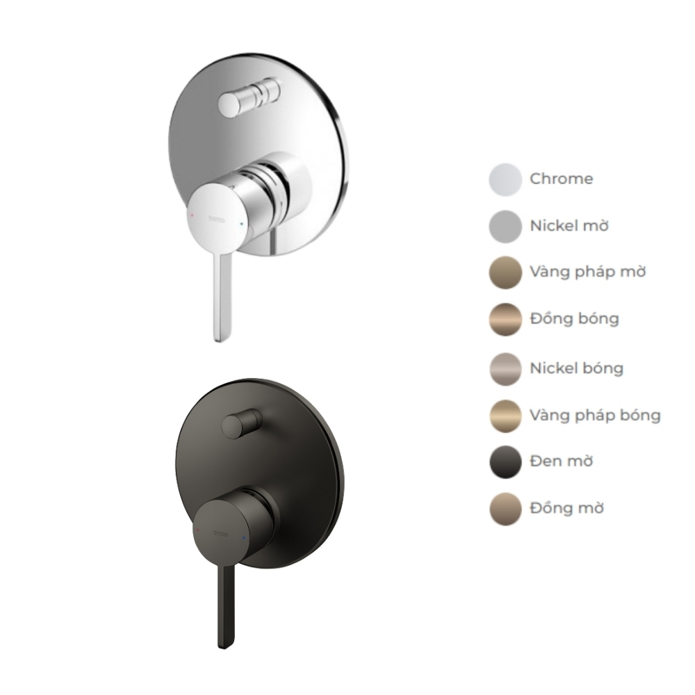 Van gật gù điều chỉnh nóng lạnh kèm nút chuyển hướng TOTO TBG11304VA TBG11304VA