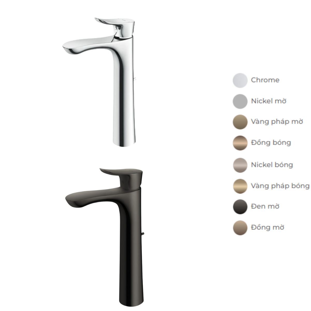 Vòi lavabo nóng lạnh GO TOTO TLG01307V