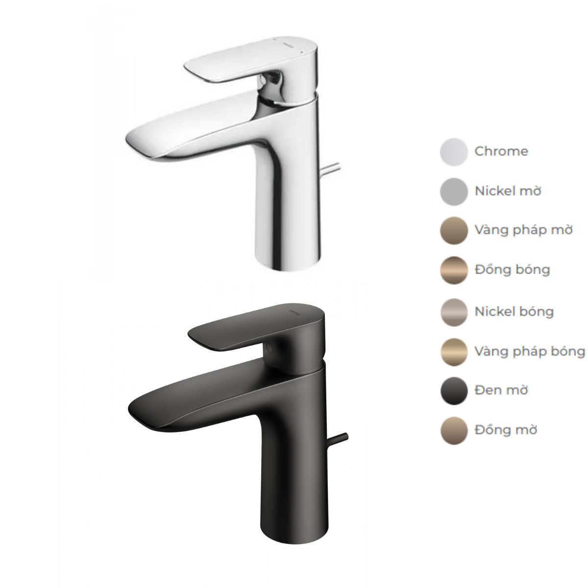 Vòi lavabo nóng lạnh GA TOTO TLG04301V