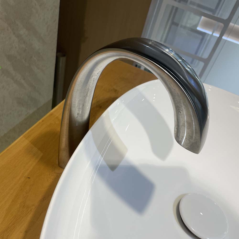 Vòi lavabo cảm ứng TOTO TLP01701J#BN TLP01702S Matsu Nickel mờ kèm bộ điều khiển - 2