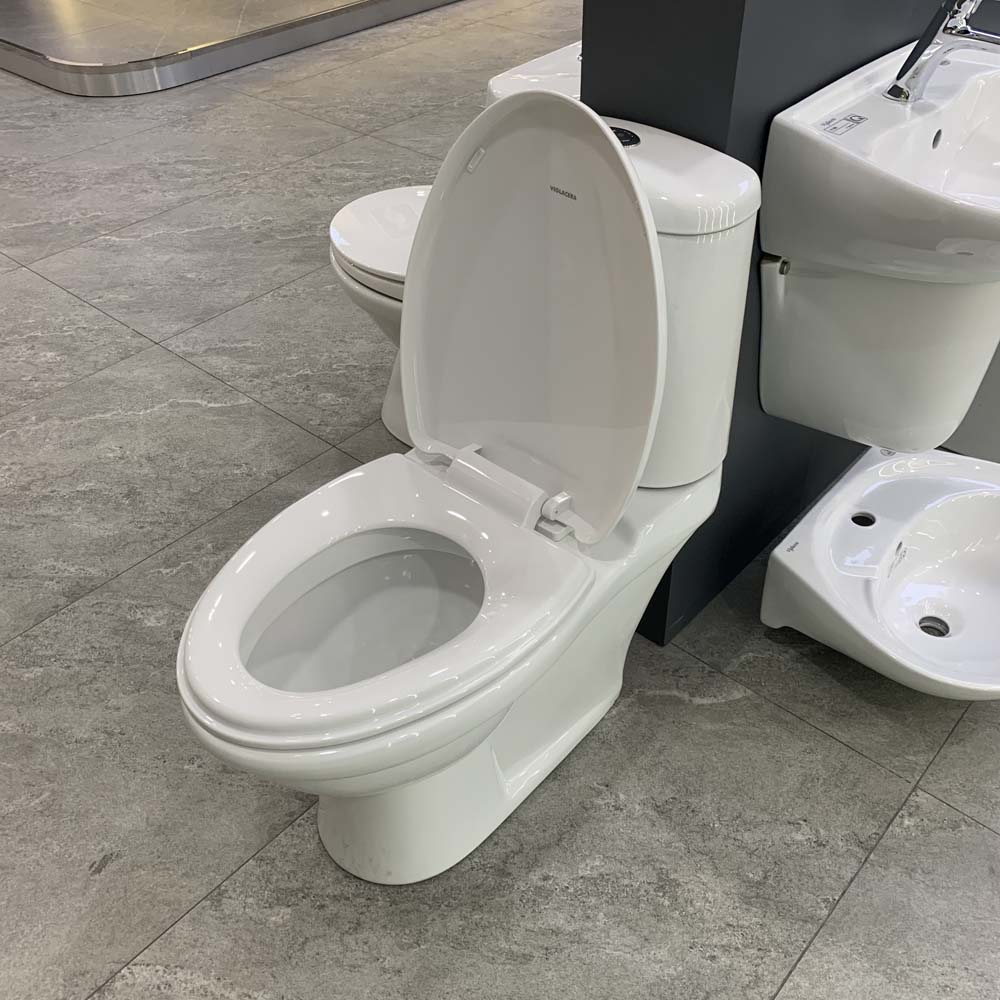 Bồn cầu 2 khối Viglacera VI107 nắp êm VI107 - 6