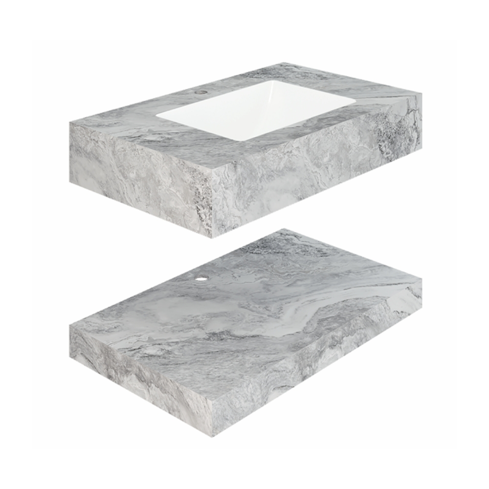 Chậu lavabo âm bàn đá 2 tầng Viglacera AZ52-9GP02 AZ52-9GP02