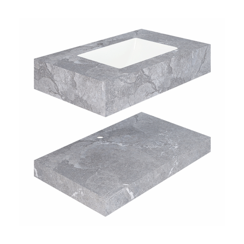 Chậu lavabo âm bàn đá 2 tầng Viglacera AZ53-9GP03 AZ53-9GP03