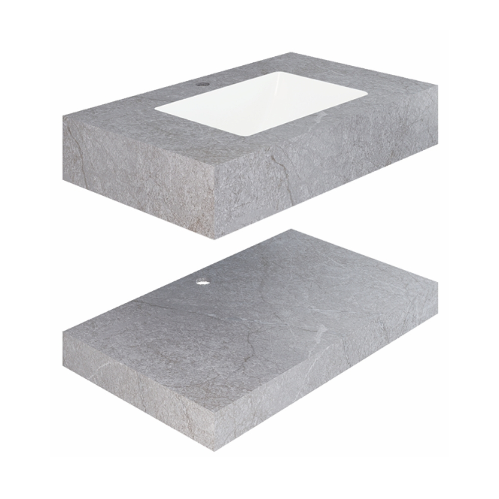 Chậu lavabo âm bàn đá 2 tầng Viglacera CL52-9GP02 CL52-9GP02