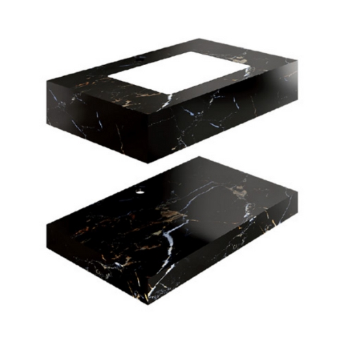 Chậu lavabo âm bàn đá 2 tầng Viglacera VI12-9GP01 VI12-9GP01